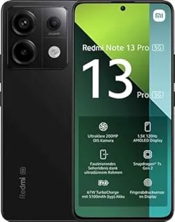 Xiaomi Redmi Note 13 Pro 5G 16,9 cm (6.67") Double SIM USB Type-C 8 Go 256 Go 5100 mAh Noir