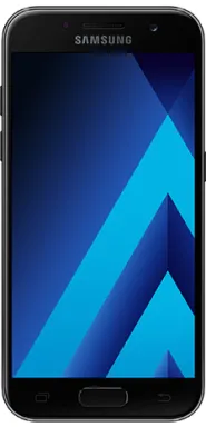Samsung Galaxy A3 (2017) SM-A320F 11,9 cm (4.7") Android 6.0.16 4G USB Type-C 2 Go 16 Go 2350 mAh Noir