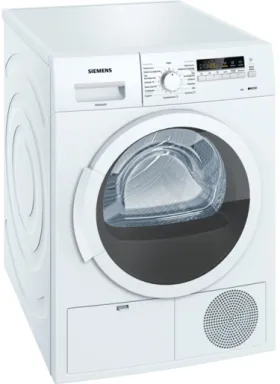 Siemens iQ300 sèche-linge Pose libre Charge avant 8 kg B Blanc