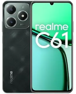 realme C61 17,1 cm (6.74") Double SIM Android 14 4G USB Type-C 6 Go 256 Go 5000 mAh Vert