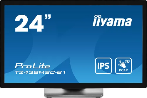 iiyama ProLite écran plat de PC 60,5 cm (23.8") 1920 x 1080 pixels Full HD LED Écran tactile Noir