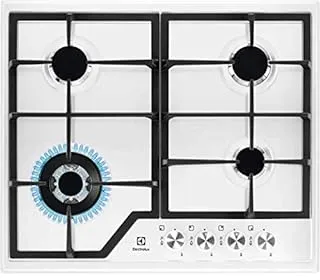 Electrolux EGS6436WW Blanc Intégré Gaz 4 zone(s)