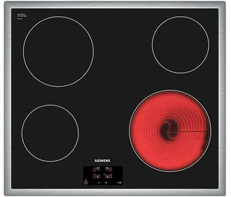 Siemens ET645HE17 plaque Noir Intégré Céramique 4 zone(s)