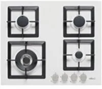 Elleci Plano 60 TCL Blanc Intégré 60 cm Gaz 4 zone(s)