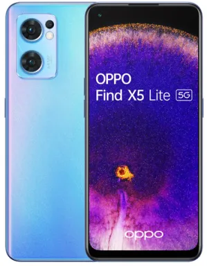 OPPO Find X5 Lite 16,3 cm (6.43") Double SIM Android 12 5G USB Type-C 8 Go 256 Go 4500 mAh Bleu