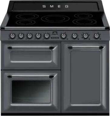 Smeg CUISINIARE TR103IGR2 Cuisinière Electrique Plaque sans zone à induction Gris B