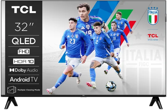 TCL S59K 32S59K TV 81,3 cm (32") Full HD Smart TV Wifi Métallique