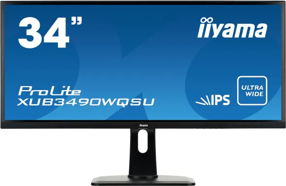 iiyama ProLite XUB3490WQSU-B1 LED display 86,4 cm (34") 3440 x 1440 pixels Quad HD Noir