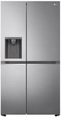LG GSLV70PZTD frigo américain Pose libre 635 L D Métallique, Argent