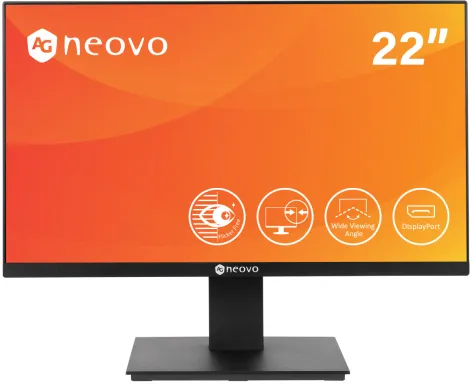AG Neovo LA-2202 LED display 54,6 cm (21.5") 1920 x 1080 pixels Full HD LCD Noir