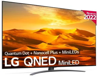 LG QNED MiniLED 75QNED916QA TV 190,5 cm (75") 4K Ultra HD Smart TV Wifi Noir, Gris