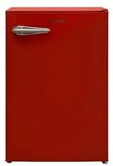 Telefunken TT130RR frigo combine Pose libre 122 L F Rouge