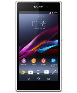 Sony Xperia Z1 12,7 cm (5") SIM unique Android 4.2 3G 2 Go 16 Go 3000 mAh Blanc