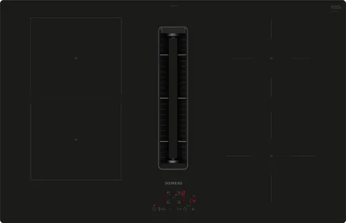 Siemens iQ500 ED811BS16E plaque Noir Intégré 80 cm Plaque avec zone à induction 4 zone(s)
