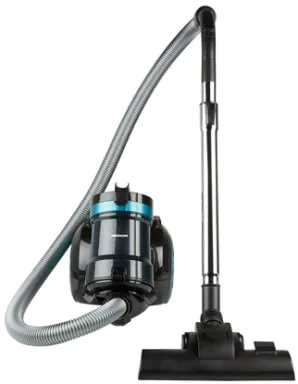 MEDION Aspirateur traîneau cyclonique sans sac - MD 19407 - 800W Puissance - Un filtre EPA-12 - Noir - Blue