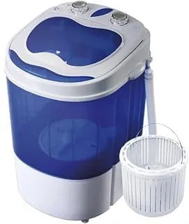 Briebe WM1111 machine à laver Charge par dessus 3 kg Bleu, Blanc