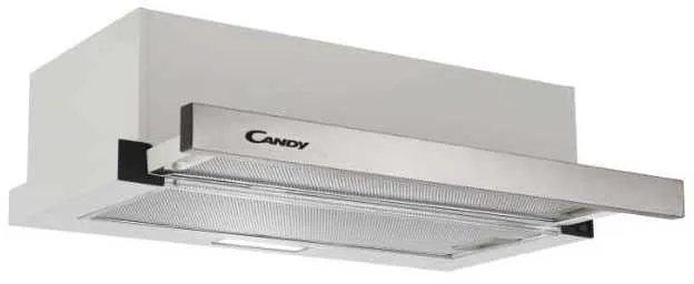 Candy CBT6130/3X hotte Semi-intégrée (semi-encastrée) Argent 157,8 m³/h