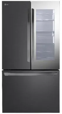 LG GMZ765SBHJ frigo américain Pose libre 750 L E Charbon