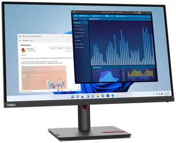 Lenovo ThinkVision T27p-30 LED display 68,6 cm (27") 3840 x 2160 pixels 4K Ultra HD Noir