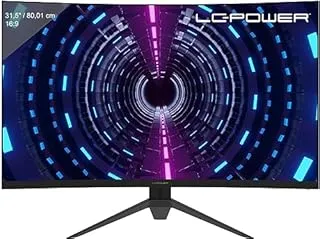 LC-Power LC-M32-QHD-165-C-V2 écran plat de PC 80 cm (31.5") 2560 x 1440 pixels Quad HD LCD Noir