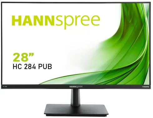 Hannspree HC 284 PUB écran plat de PC 71,1 cm (28") 3840 x 2160 pixels 4K Ultra HD LED Noir