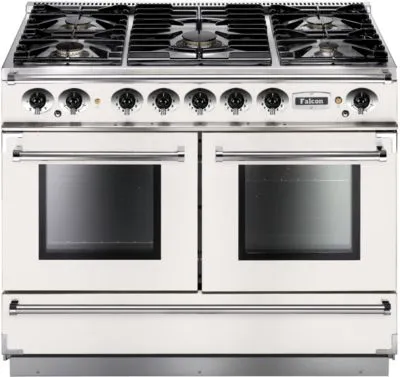 Falcon 1092 Continental Cuisinière Electrique Gaz Blanc A