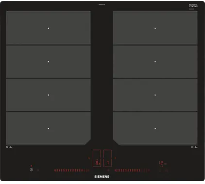 Siemens EX601LXC1E plaque Noir Intégré Plaque avec zone à induction 4 zone(s)