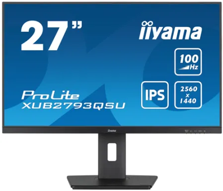 iiyama ProLite XUB2793QSU-B6 LED display 68,6 cm (27") 2560 x 1440 pixels Quad HD Noir