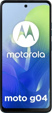 Motorola Moto g04 16,7 cm (6.56") Double SIM Android 14 4G USB Type-C 4 Go 128 Go 5000 mAh Bleu