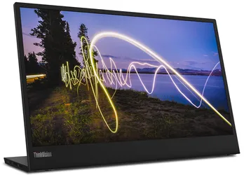 Lenovo ThinkVision M15 LED display 39,6 cm (15.6") 1920 x 1080 pixels Full HD Noir