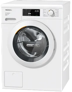 Miele WTD163 WCS machine à laver avec sèche linge Pose libre Charge avant Blanc D