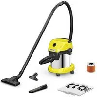 Kärcher WD 3 S 15 L Aspirateur sans sac Sec&humide 1000 W Sac à poussière