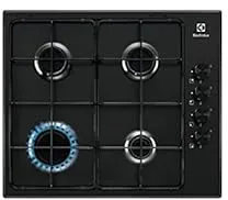 Electrolux KGS6404B Noir Intégré 59.5 cm Gaz 4 zone(s)