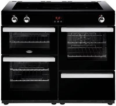 Belling Cookcentre 110 Ei Cuisinière Electrique Plaque avec zone à induction Noir