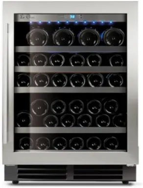 Le Chai LM480 refroidisseur à vin Intégré Acier inoxydable 48 bouteille(s)
