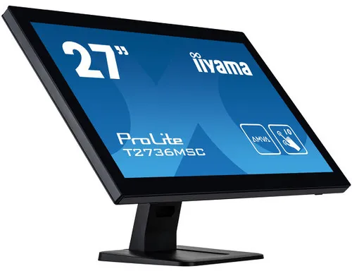 iiyama ProLite T2752MSC-B1 écran plat de PC 68,6 cm (27") 1920 x 1080 pixels Full HD LED Écran tactile Noir