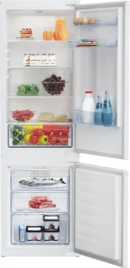 Beko BCHA275K41SN réfrigérateur-congélateur Intégré 262 L E Blanc