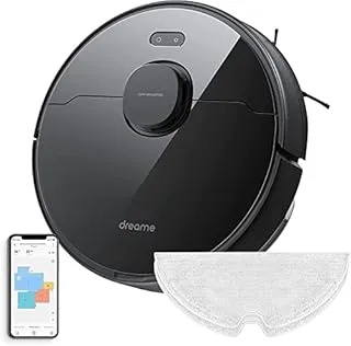 Dreame Bot D9 Max robot aspirateur 0,57 L Sac à poussière Noir