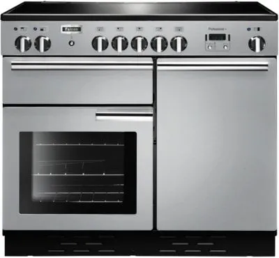 Falcon Professional+ 100 ​Induction Cuisinière Electrique Plaque avec zone à induction Chrome, Acier inoxydable A