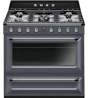 Smeg Victoria TR90GR2 four et cuisinière Electrique Gaz Gris A