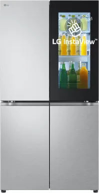 LG InstaView GMV960MBDE frigo américain Pose libre 666 L E Argent