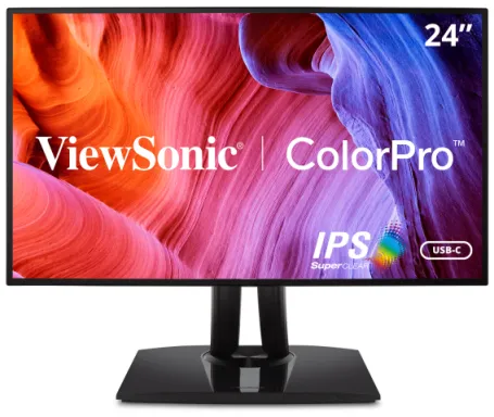 Viewsonic VP Series VP2468A écran plat de PC 61 cm (24") 1920 x 1080 pixels Full HD LED Noir