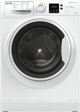 Ignis IG 81486 IT machine à laver Charge avant 8 kg 1400 tr/min Blanc