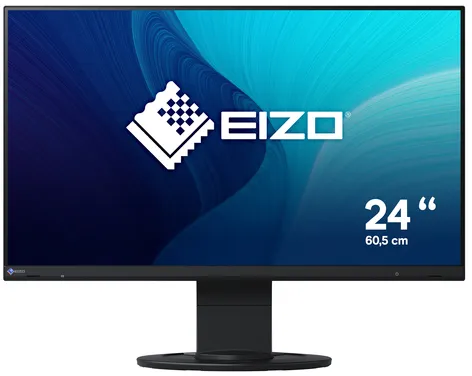 EIZO FlexScan EV2460-BK LED display 60,5 cm (23.8") 1920 x 1080 pixels Full HD Noir