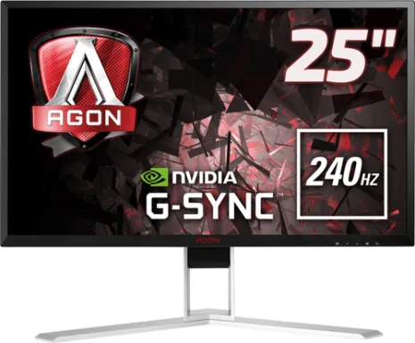 AOC AGON 1 AG251FG écran plat de PC 62,2 cm (24.5") 1920 x 1080 pixels Full HD LED Noir, Rouge