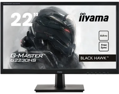 iiyama G-MASTER G2230HS-B1 LED display 54,6 cm (21.5") 1920 x 1080 pixels Full HD LCD Noir