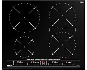 Teka IZC 64630 BK MST Noir Intégré 60 cm Plaque avec zone à induction 4 zone(s)