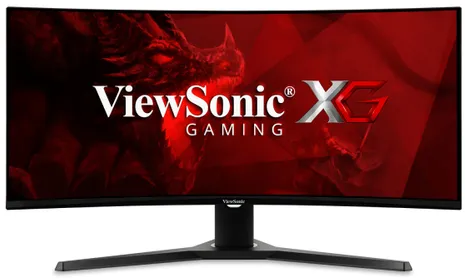 Viewsonic VX Series VX3418-2KPC LED display 86,4 cm (34") 3440 x 1440 pixels Wide Quad HD Noir