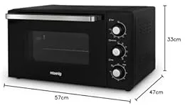 H.Koenig FO42 four 42 L 2000 W Noir