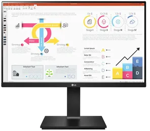 LG 24QP750P-B écran plat de PC 60,5 cm (23.8") 2560 x 1440 pixels Quad HD LED Noir